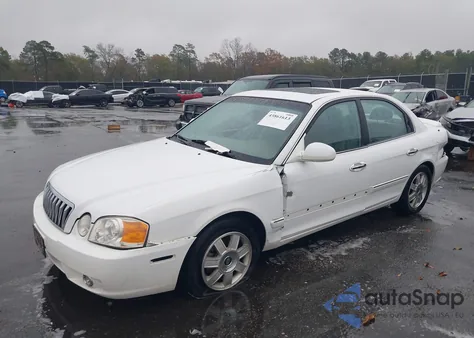 2003 Kia Optima Lx V6/Se V6 from USA, damaged, VIN KNAGD128735236273
